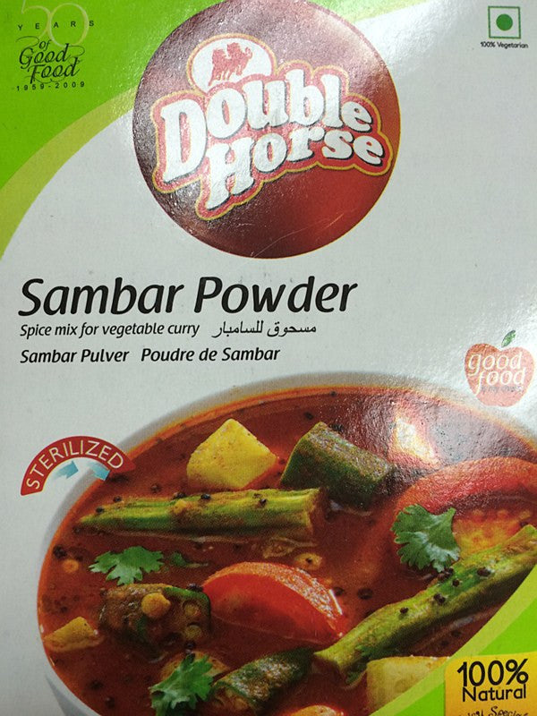 Double Horse Sambar Powder 200 gm - SabAdda - Asian Grocery Store
