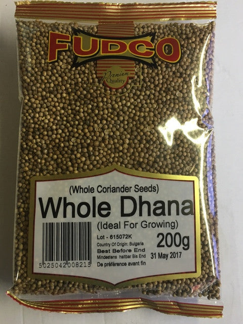 Fudco Dhana Coriander Whole Growing 200 gm - SabAdda - Asian Grocery Store
