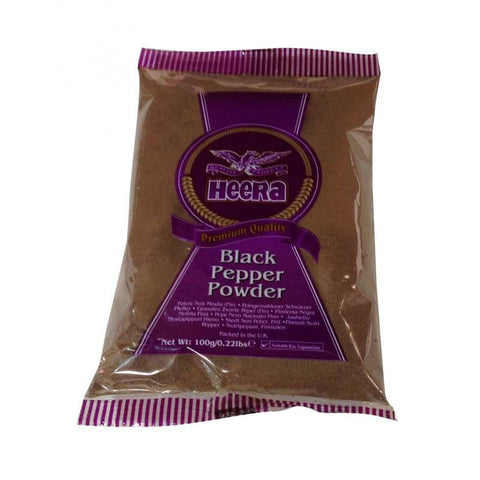 Heera Black Pepper Powder 100gm - SabAdda - Asian Grocery Store
