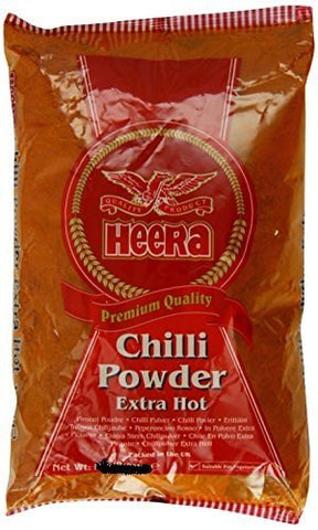 Heera Chilli Powder Extra Hot 400gm - SabAdda - Asian Grocery Store
