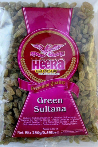 Heera Green Sultana 250gm - SabAdda - Asian Grocery Store
