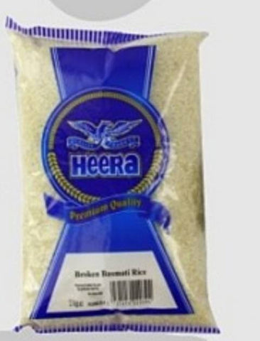 Heera Broken Basmati Rice 2kg - SabAdda - Asian Grocery Store
