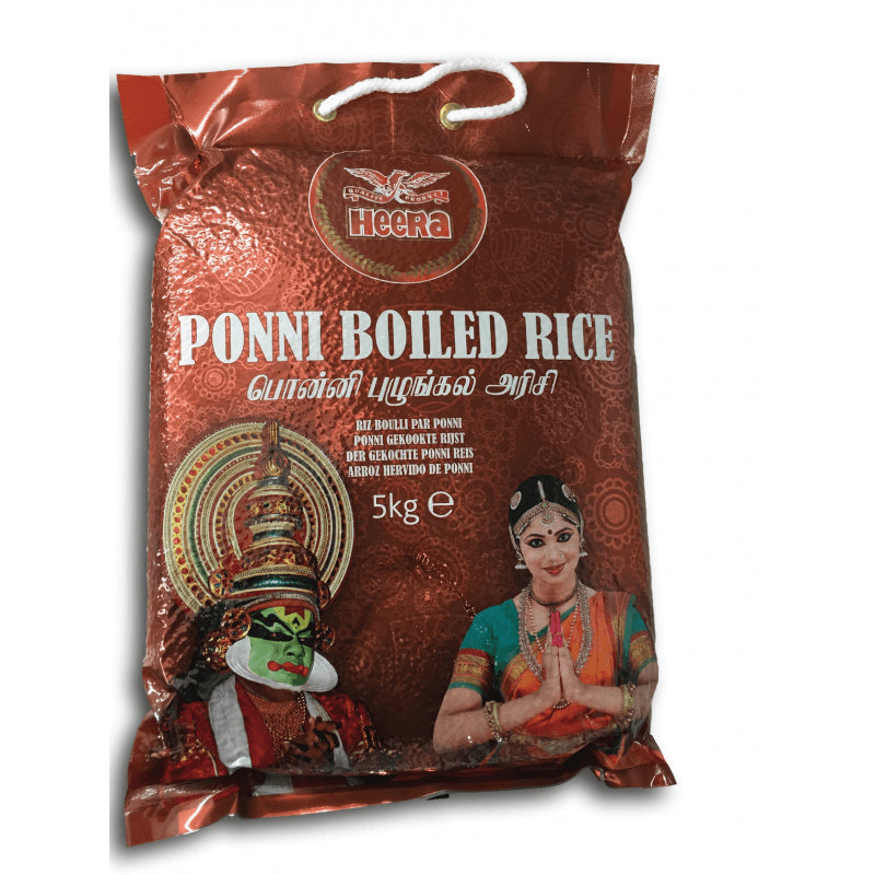 Heera Pooni Boiled Rice 5kg - SabAdda - Asian Grocery Store
