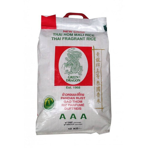 Green Dragon Thai Fragrant Rice 10kg - SabAdda - Asian Grocery Store
