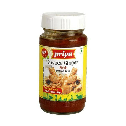 Priya Sweet Ginger Pickle 300gm - SabAdda - Asian Grocery Store
