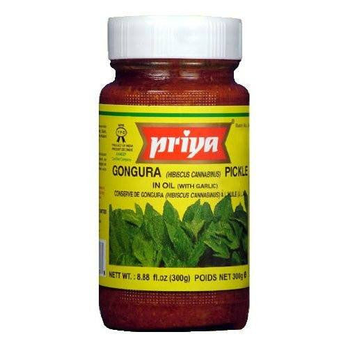 Priya Gongura Pickle 300gm - SabAdda - Asian Grocery Store
