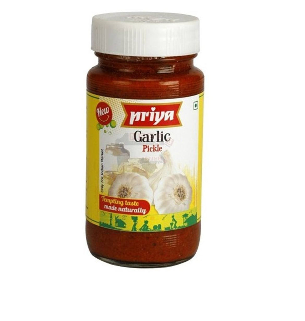 Priya Garlic Pickle 300gm - SabAdda - Asian Grocery Store
