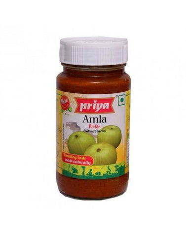 Priya Amla Pickle With Out Garlic 300gm - SabAdda - Asian Grocery Store
