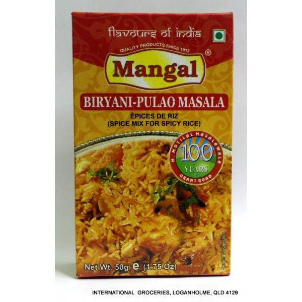 Mangal Biryani Pulao Masala 50gm - SabAdda - Asian Grocery Store
