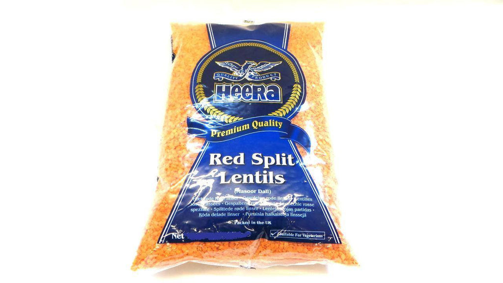 Heera Red Split Lentils 1kg - SabAdda - Asian Grocery Store
