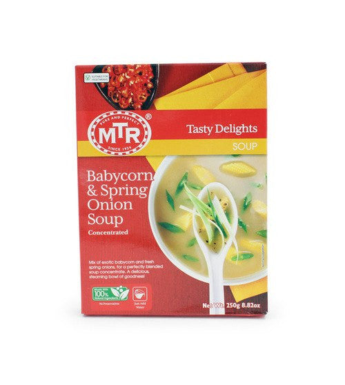 MTR Babycorn Spring Onion Soup 250gm - SabAdda - Asian Grocery Store

