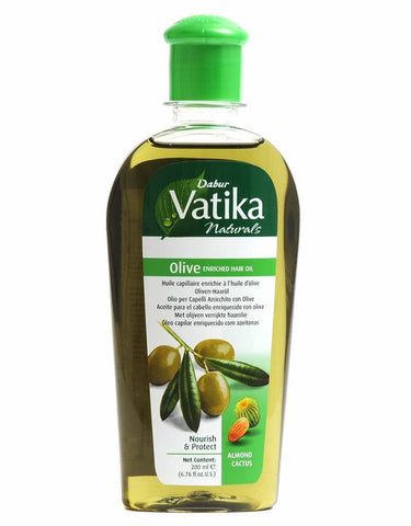 Dabur Vatika Olive Hair Oil 200ml - SabAdda - Asian Grocery Store
