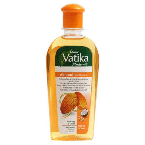 Dabur Vatika Almond Hair Oil 200ml - SabAdda - Asian Grocery Store
