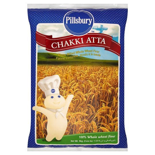 Pillsbury Chakki Atta 5kg - SabAdda - Asian Grocery Store
