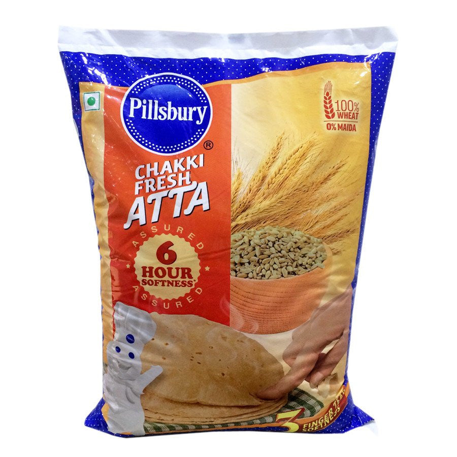 Pillsbury Chakki Atta 2kg - SabAdda - Asian Grocery Store
