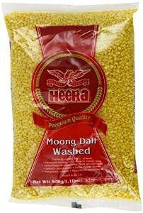 Heera Moong Dal Washed 500gm - SabAdda - Asian Grocery Store
