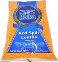 Heera Red Split Lentils 2kg - SabAdda - Asian Grocery Store
