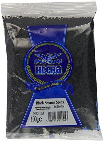 Heera Black Sesame Seeds 100gm - SabAdda - Asian Grocery Store
