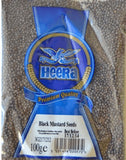 Heera Black Mustard Seeds 100gm - SabAdda - Asian Grocery Store

