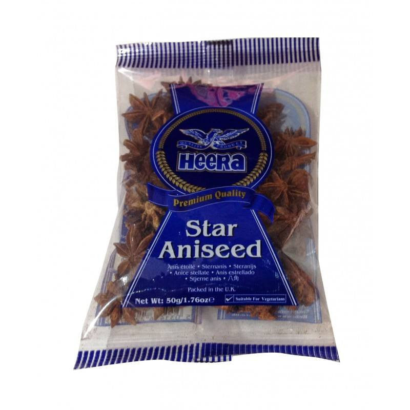 Heera Star Aniseeds 50gm - SabAdda - Asian Grocery Store
