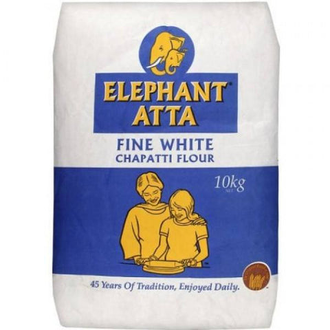 Elephant Atta Fine White Chapatti Flour 10 kg