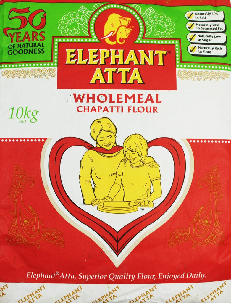 Elephant Atta Wholemeal Chapatti Flour 10 kg