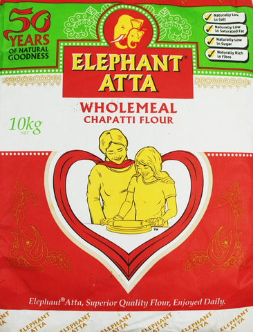 Elephant Atta Wholemeal Chapatti Flour 10 kg