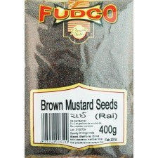 Fudco Brown Mustard Seeds 400 GM