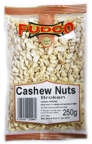 Fudco Cashew Nuts Broken 250 GM