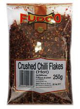 Fudco Crushed Chilli Flakes Hot 250 GM