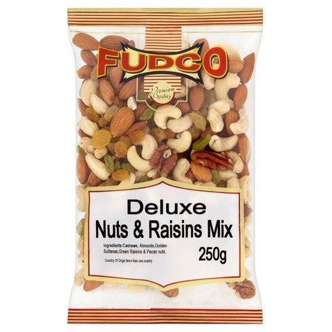 Fudco Deluxe Nuts & Raisins Mix 250 GM