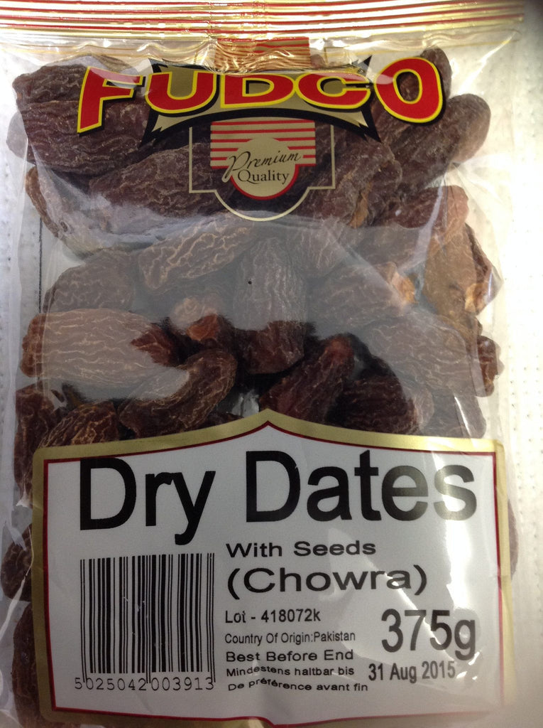 Fudco Dry Dates With Seeds 375 GM