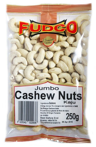 Fudco Jumbo Cashew Nuts 250 GM