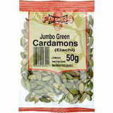 Fudco Jumbo Green Cardamons Elachi 50 GM