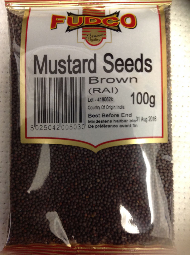 Fudco Mustard Seeds Brown 100 GM