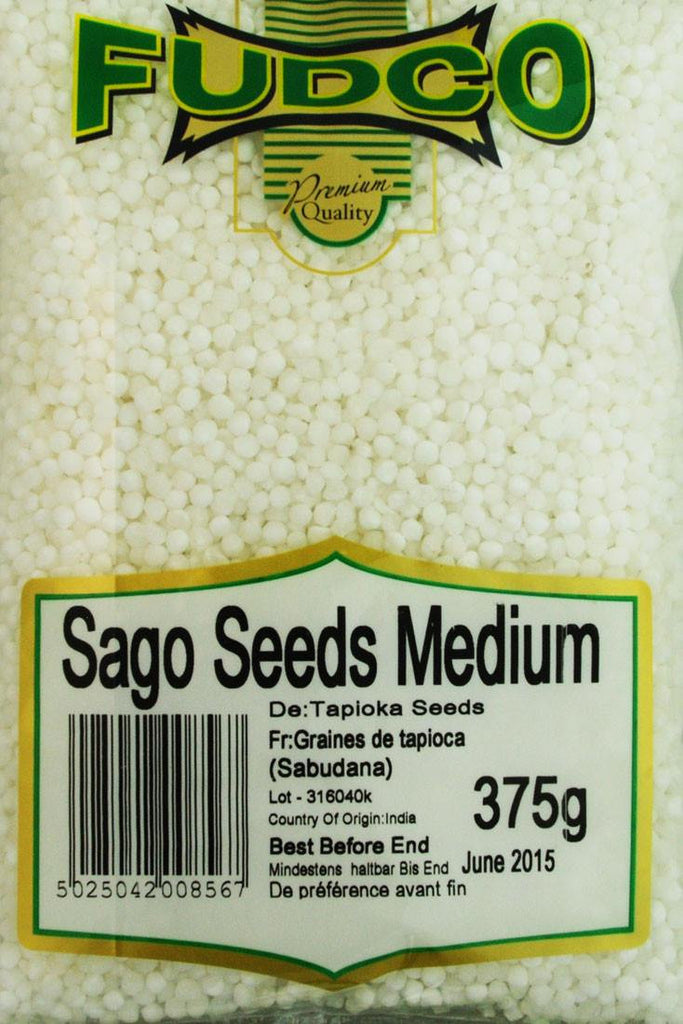 Fudco Sago Seeds Medium Sabudana 375 GM