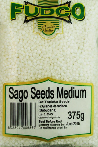 Fudco Sago Seeds Medium Sabudana 375 GM