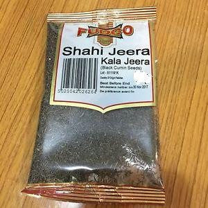 Fudco Shahi Jeera Kala Jeera Black Cumin Seeds 200 GM