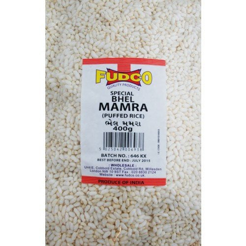 Fudco Special Bhel Mamra Puffed Rice 400 GM