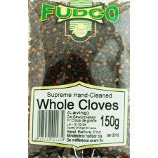 Fudco Supreme Hand Cleaned Whole Cloves 150 GM