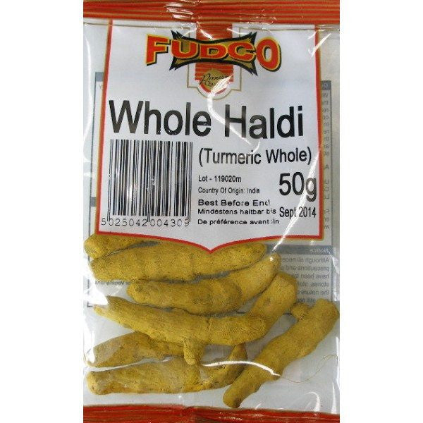 Fudco Whole Haldi Turmeric Whole 50 GM