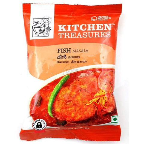 Kitchen Treasures Fish Masala 200 gm - SabAdda - Asian Grocery Store
