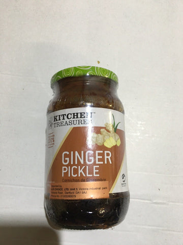 Kitchen Treasures Ginger Pickel 400 gm - SabAdda - Asian Grocery Store
