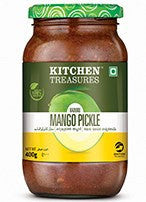 Kitchen Treasures Kaduku Mango Pickle 400 gm - SabAdda - Asian Grocery Store
