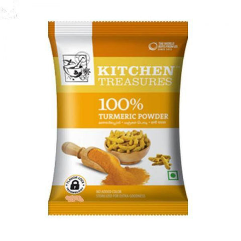 Kitchen Treasures Turmaric Powder 250 gm - SabAdda - Asian Grocery Store
