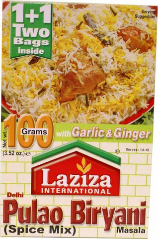 Laziza Delhi Pulao Masala  100gm