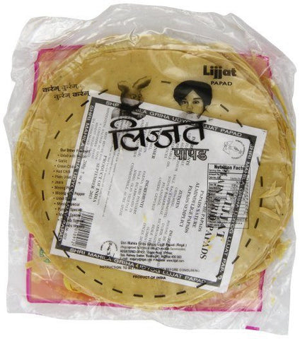 Lijjat Plain Urid Papad 200 gm