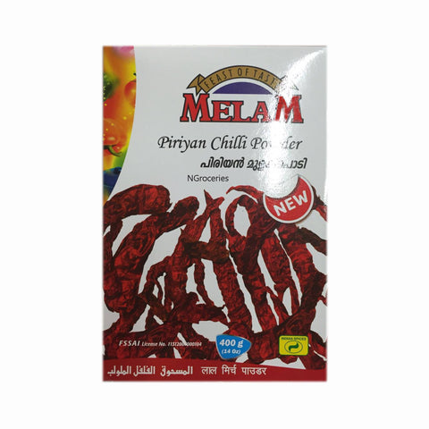 Melam Piriyan Chilli Powder 400 GM