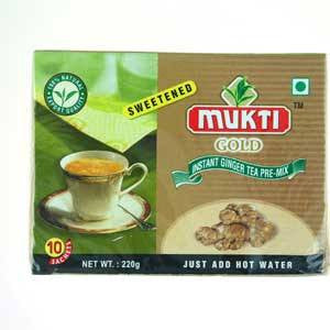 Mukti Instant Ginger Tea Pre-Mix 10 Sachets