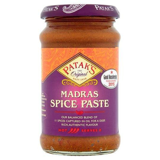 Patak Madras Curry Paste 238gms